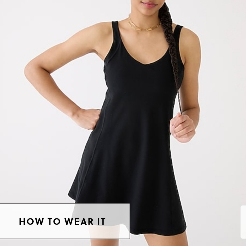 CloudStretch V-Neck Sports Dress